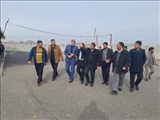 بازدید مدیرکل نوسازی مدارس آذربایجان شرقی از پروژه های شهرستان هریس