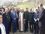 مدرسه ۳ کلاسه شهید باکری روستای قره قیه توسط قرارگاه پیشرفت و آبادانی سپاه ناحیه هوراند افتتاح شد.