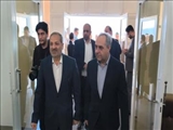 ورود وزیر آموزش و پرورش به همراه رییس سازمان نوسازی مدارس کشور به تبریز
