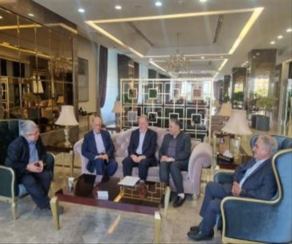 دیدار مدیرکل نوسازی مدارس استان با خیر مدرسه ساز ، حاج کاظم قلمچی