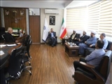 دیدار رئیس ستاد اقامه نماز استان با مدیرکل نوسازی مدارس آذربایجان شرق