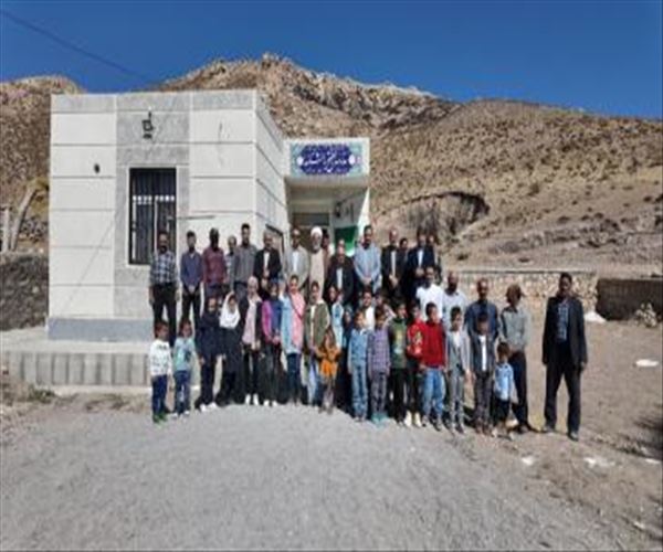 افتتاح مدرسه دوکلاسه «الفتح» در روستای باشکند