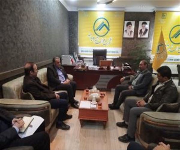 دیدار مدیرکل نوسازی مدارس آذربایجان شرقی با مدیرعامل شرکت عمران سهند