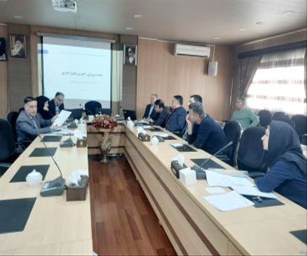 دومین جلسه شورای راهبری تحول اداری اداره کل نوسازی، توسعه و تجهیز مدارس استان برگزار شد
