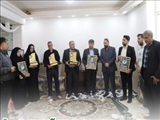 دیدار مدیرکل نوسازی مدارس آذربایجان شرقی با مادر شهدای دانش آموز، عبدالرضا، نیکا و دنیا زمانی