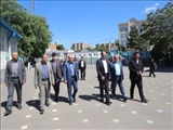 بازدید مدیرکل نوسازی مدارس آذربایجان شرقی از مدارس شهر سردرود