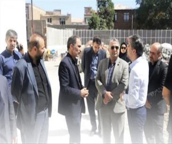 بازدید معاون سازمان نوسازی مدارس کشور از پروژه‌های آموزشی شهرستان بناب