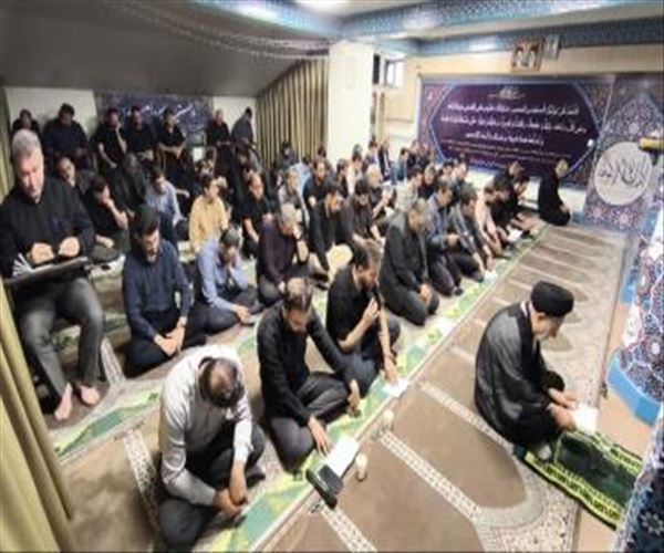 محفل عاشورایی کارکنان اداره‌کل نوسازی مدارس آذربایجان شرقی برگزار شد
