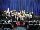 تجلیل از دانش‌آموزان فرزندان همکاران اداره کل نوسازی مدارس آذربایجان شرقی در همایش خانوادگی