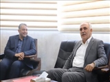 دیدار نماینده مردم شریف اهر و هریس در مجلس شورای اسلامی با مدیرکل نوسازی مدارس آذربایجان شرقی