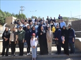 برگزاری برنامه فرهنگی پیاده روی و  گردش خانواده بزرگ نوسازی مدارس آذربایجان شرقی در کوهستان عینالی